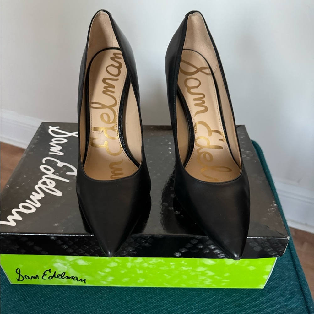 Sam Edelman black hazel pumps